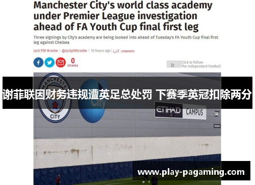 谢菲联因财务违规遭英足总处罚 下赛季英冠扣除两分